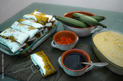 Making puerto rican pasteles: a Christmas tradition