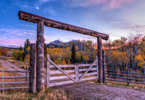 Gates to Mount Sopris photo