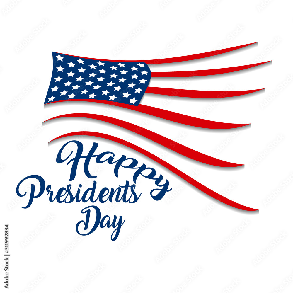 Vector illustration of a Banner For George Washington Birthday. Vector illustration of a Banner For George Washington Birthday.