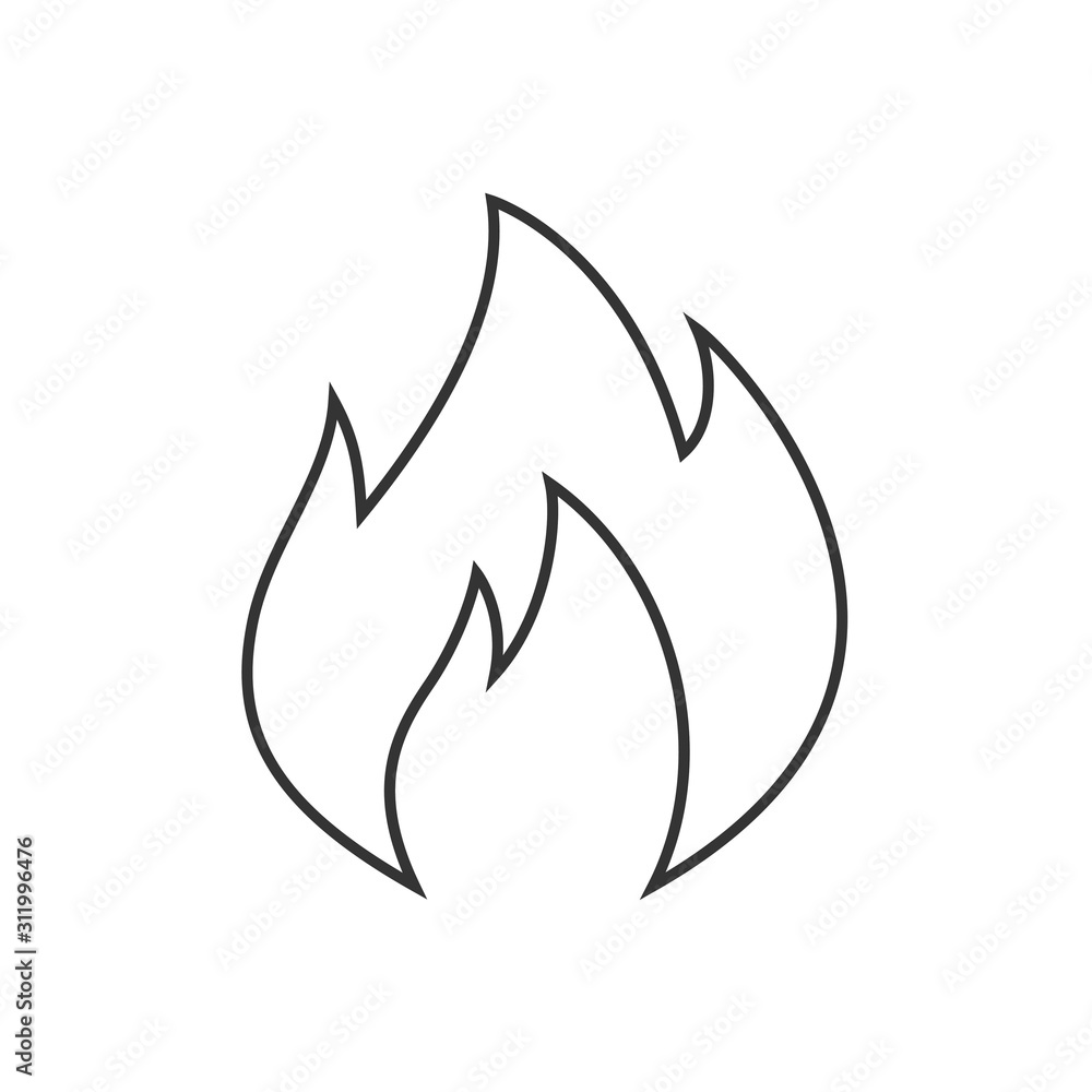 fire flame icon vector illustration for website and graphic design symbol fire flame icon vector illustration for website and graphic design symbol