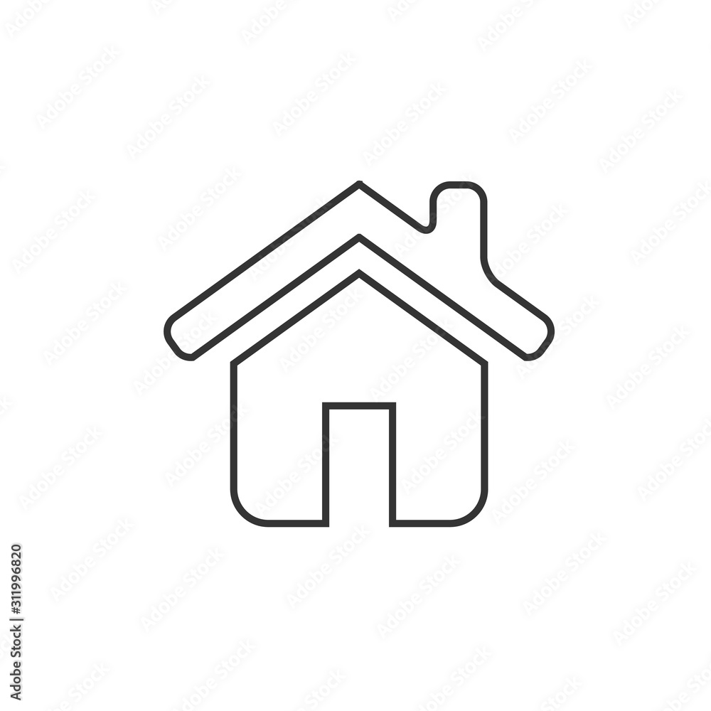 home icon vector illustration for website and graphic design symbol home icon vector illustration for website and graphic design symbol