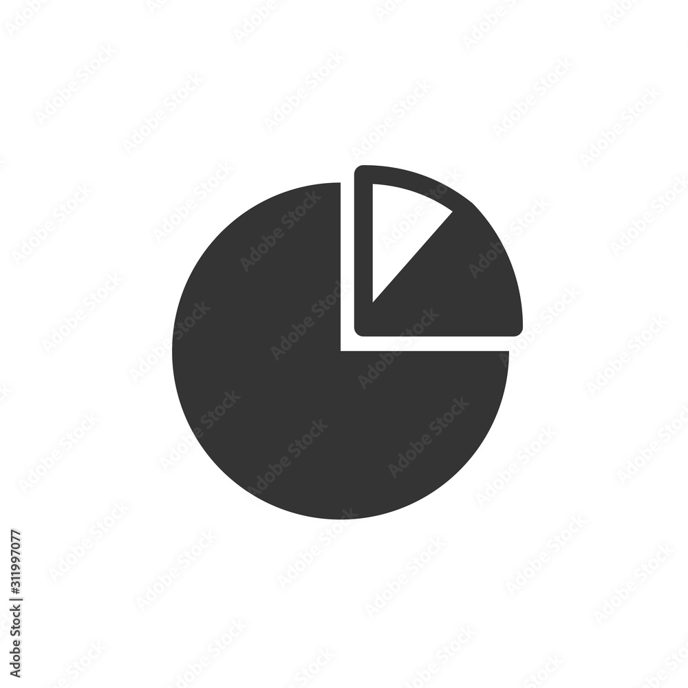 pie chart icon vector illustration for website and graphic design symbol pie chart icon vector illustration for website and graphic design symbol