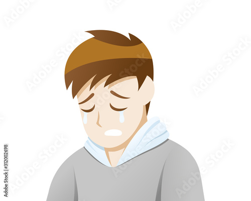 Depression feeling of sadness