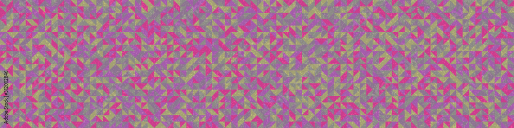 Seamless pattern with random colored triangles Generative Art background illustration Seamless pattern with random colored triangles Generative Art background illustration