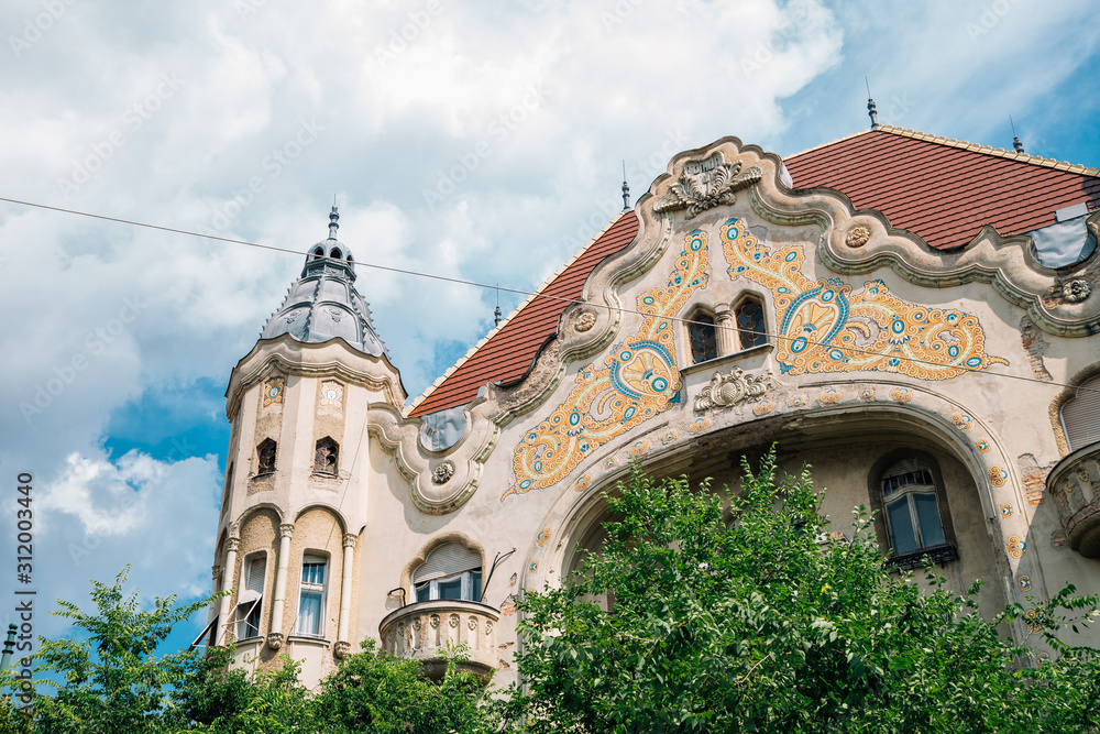 Grof Palota Art Nouveau Architecture in Szeged, Hungary