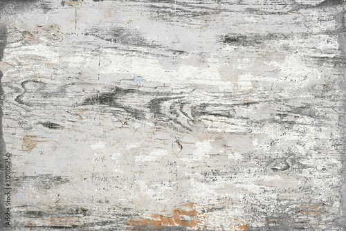 Grunge painted wooden texture as background