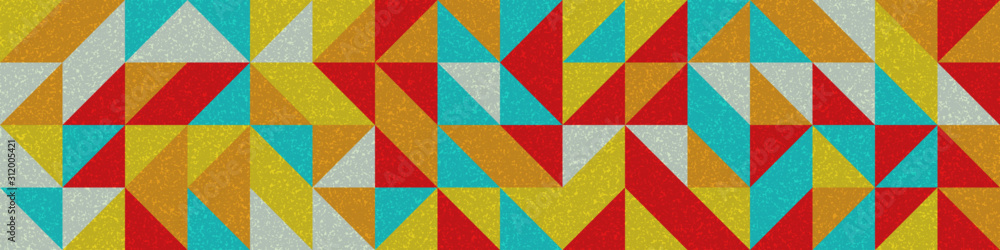 Seamless pattern with random colored triangles Generative Art background illustration Seamless pattern with random colored triangles Generative Art background illustration