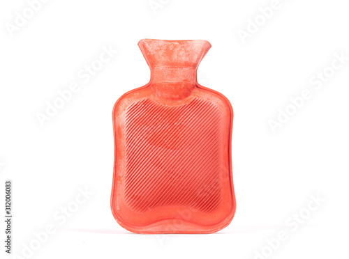Foto In the cold season, one likes to go with a hot water bottle to bed