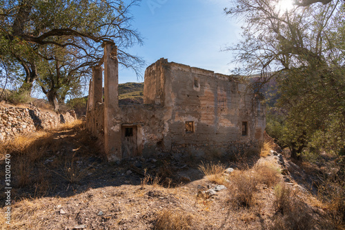 Escariantes farmhouse ruins, Ugijar, Spain