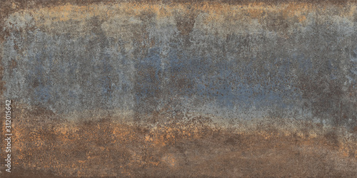 old grunge metal iron rust texture, Oxidized metal background. Old metal iron panel background