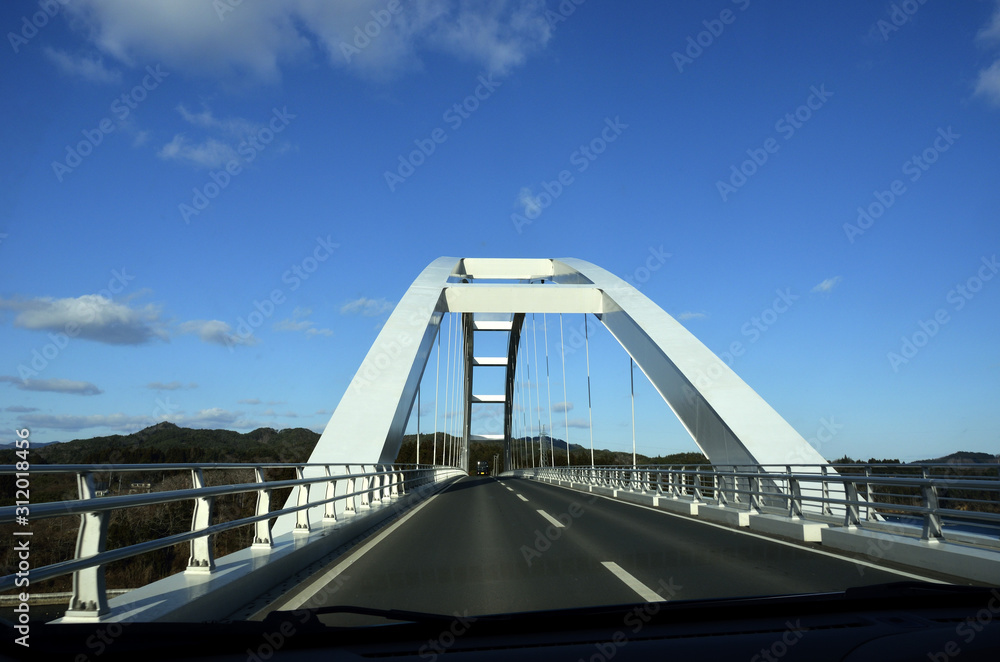 Fototapeta premium 気仙沼大島大橋