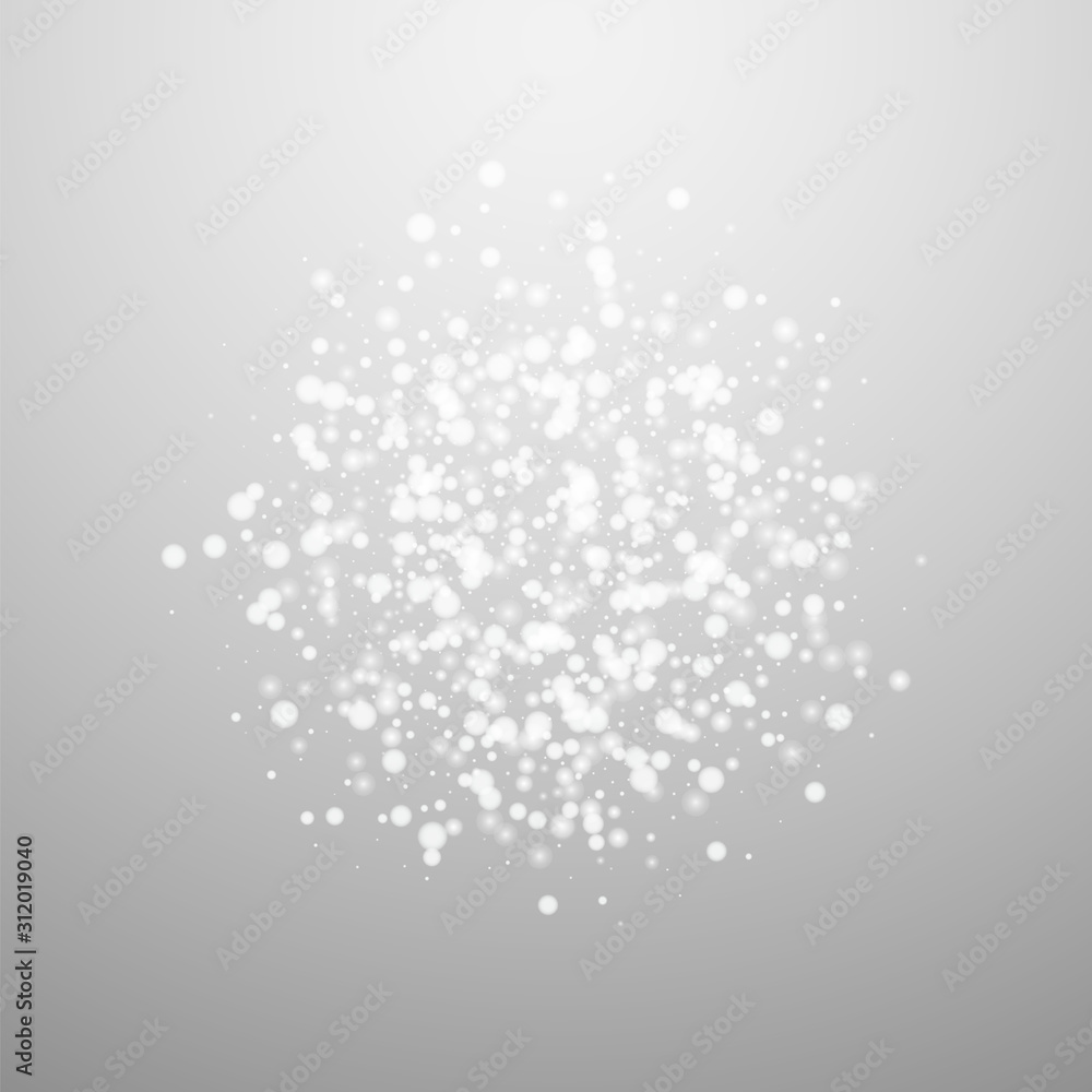 Beautiful falling snow Christmas background. Subtl Beautiful falling snow Christmas background. Subtl
