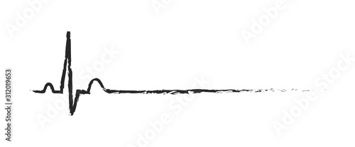 心電図 波形 Stock イラスト Adobe Stock