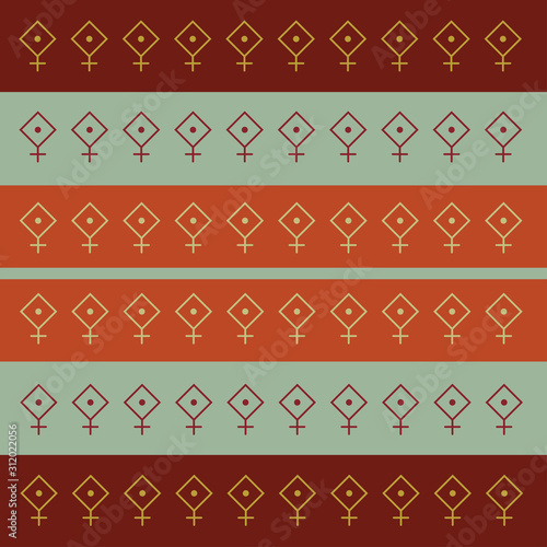 Georgian traditional ornaments. Vector Ornament With Caucasian Motifs. Persian colored carpet.Vector, Illustration.  Rich ornament for fabric design, handmade, interior decoration