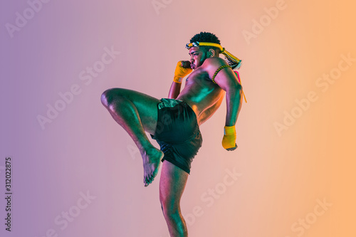 Canvas Print Muay thai