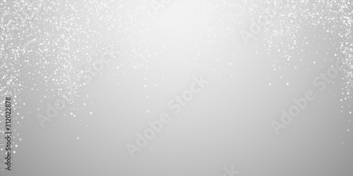 Amazing falling stars Christmas background. Subtle