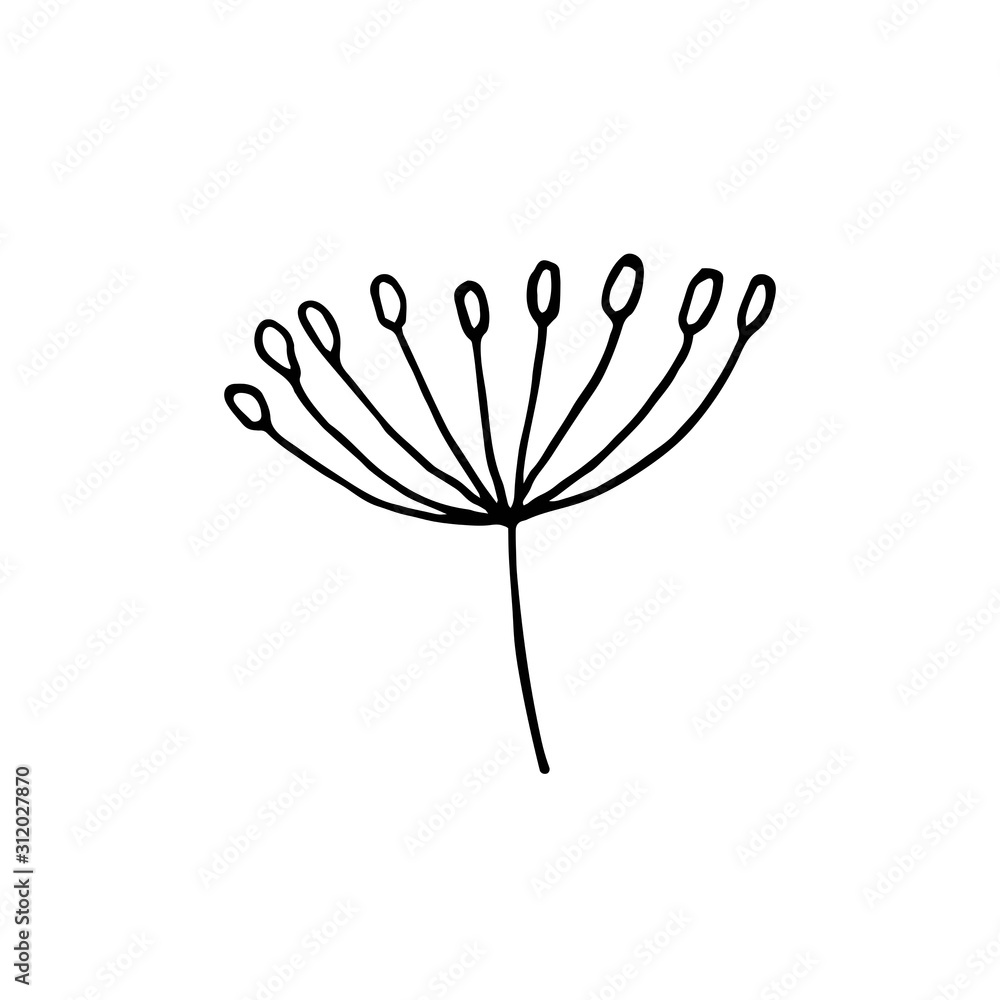 Plant vector doodle illustration. Herbs, flowers. Natural ingredient, organic, vegan cosmetics. Sticker, icon, hand drawn illustration. Plant vector doodle illustration. Herbs, flowers. Natural ingredient, organic, vegan cosmetics. Sticker, icon, hand drawn illustration.
