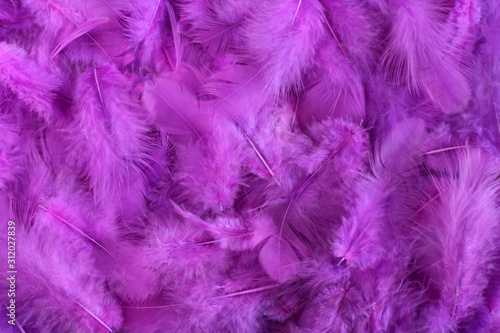 Background - small light magenta plumes situated irregularly