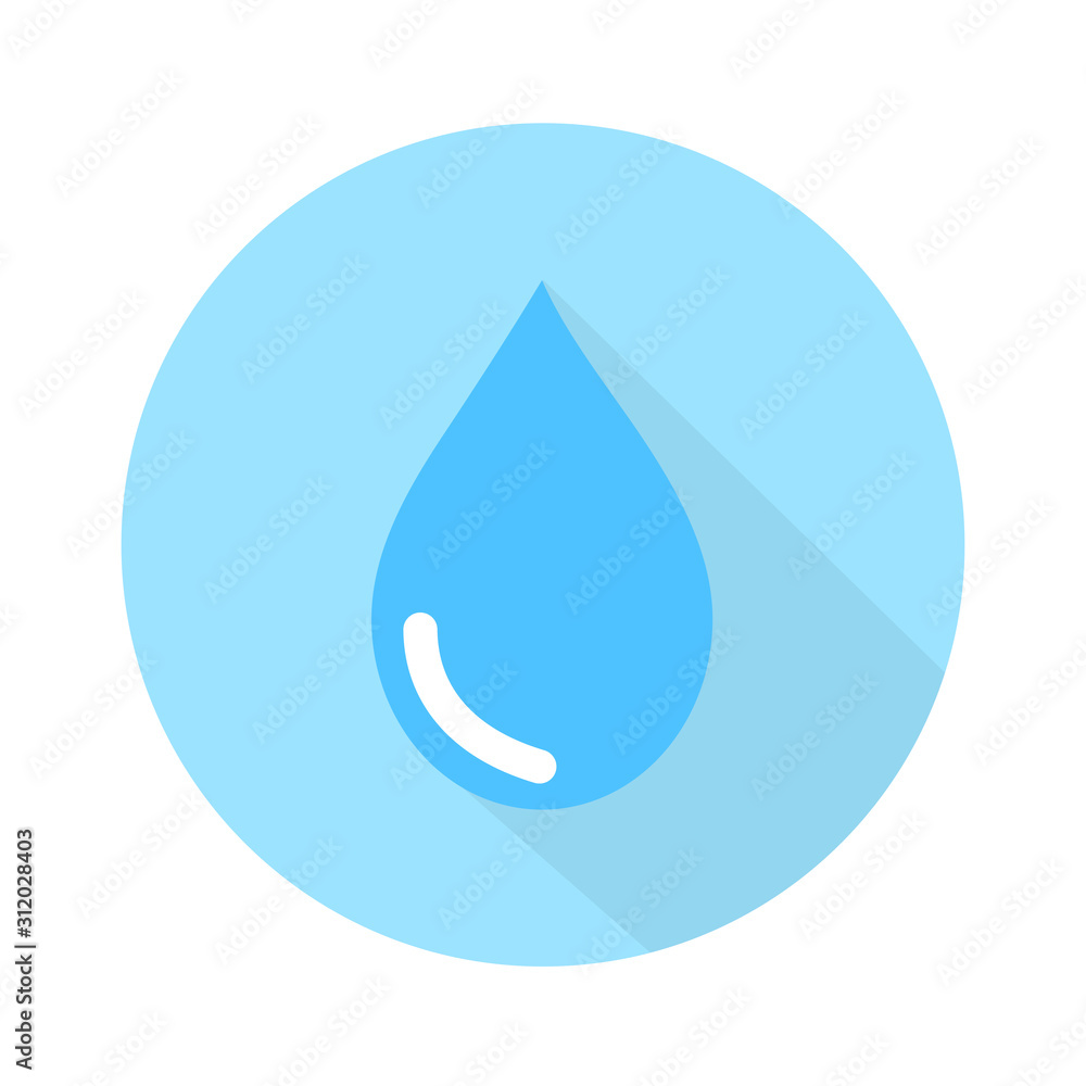 Drops of water falling from the sky Is rain.vector illustration and icon Drops of water falling from the sky Is rain.vector illustration and icon