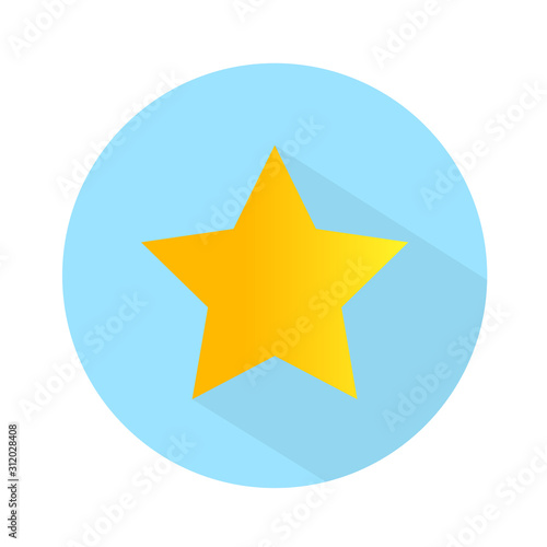 Customer satisfaction rating  stars 1 to 5  golden yellow.vector illustration and icon