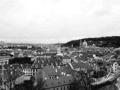 Prag, schwarz-weiß © Daniel