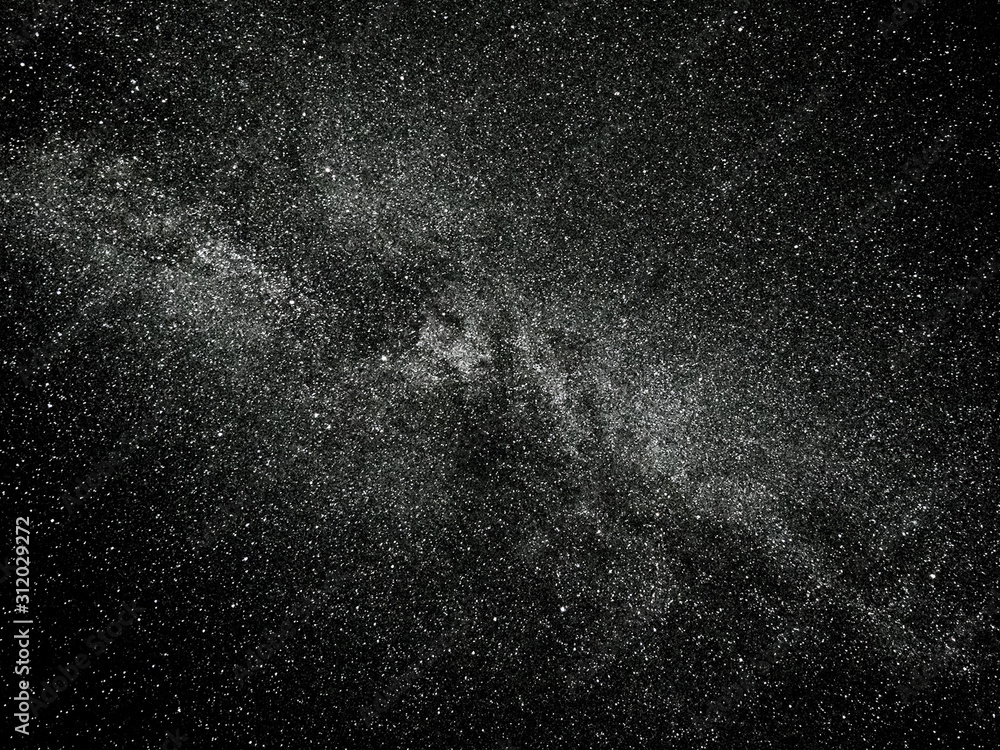Starry night sky. The Milky Way, our the galaxy Starry night sky. The Milky Way, our the galaxy