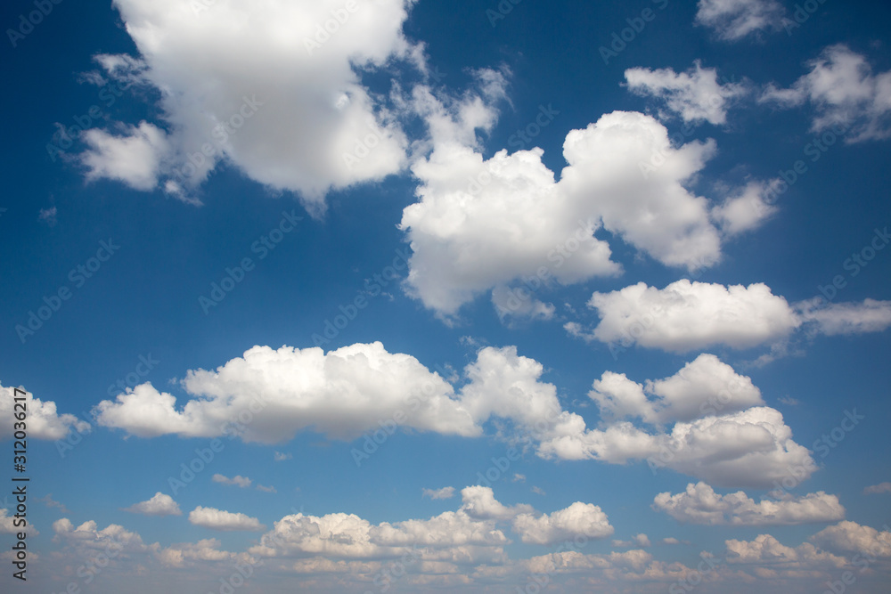 Fototapeta premium blue sky with clouds