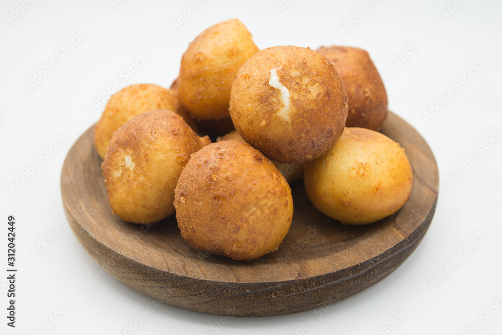 Colombian buñuelo - Deep Fried Cheese Bread Colombian buñuelo - Deep Fried Cheese Bread