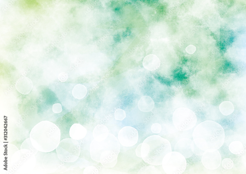 水彩 水玉 背景 テクスチャ 緑 Stock Illustration Adobe Stock 水彩 水玉 背景 テクスチャ 緑 Stock Illustration Adobe Stock