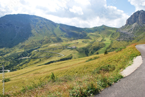 Passo Pordoi sulle Dolomiti