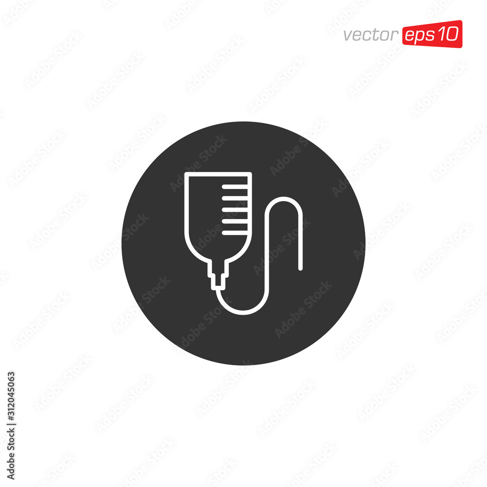 Infuse Icon Design Vector Template Infuse Icon Design Vector Template