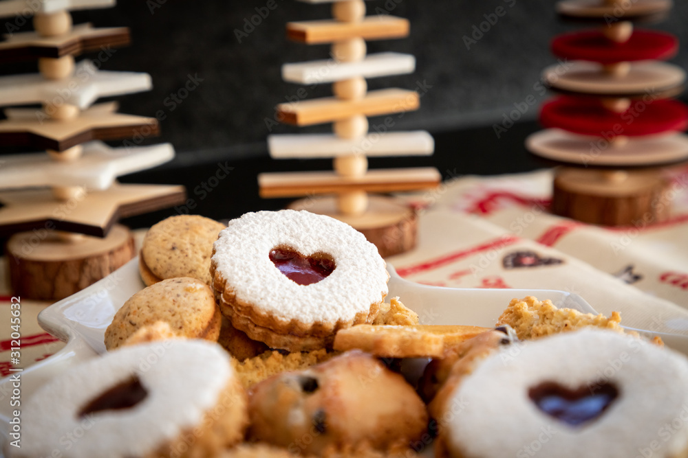 Christmas cake in Alsace