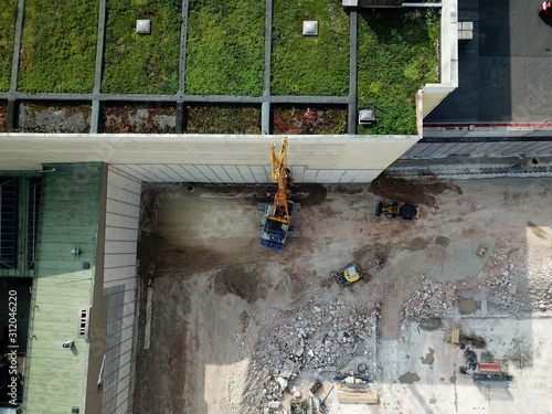 Baustelle, Baumaschinen