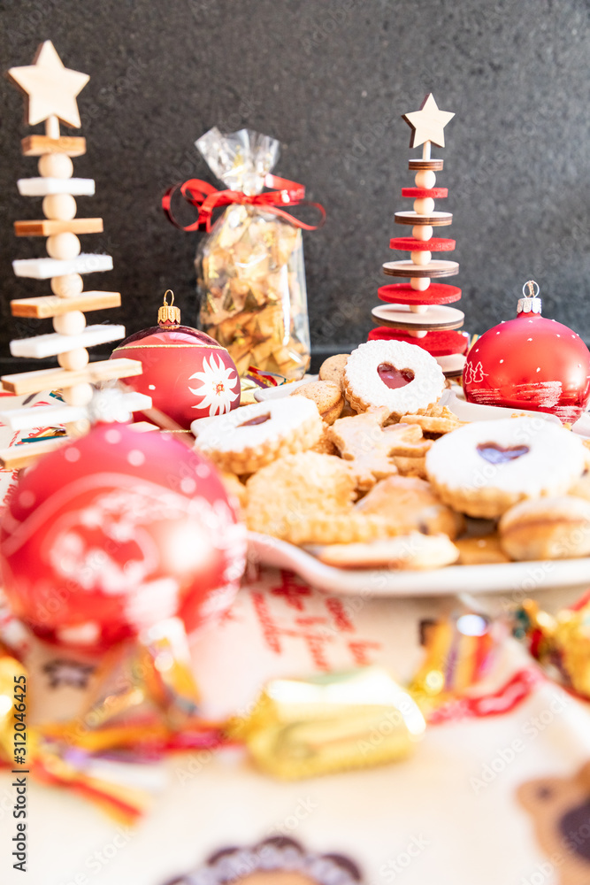 Christmas cake in Alsace