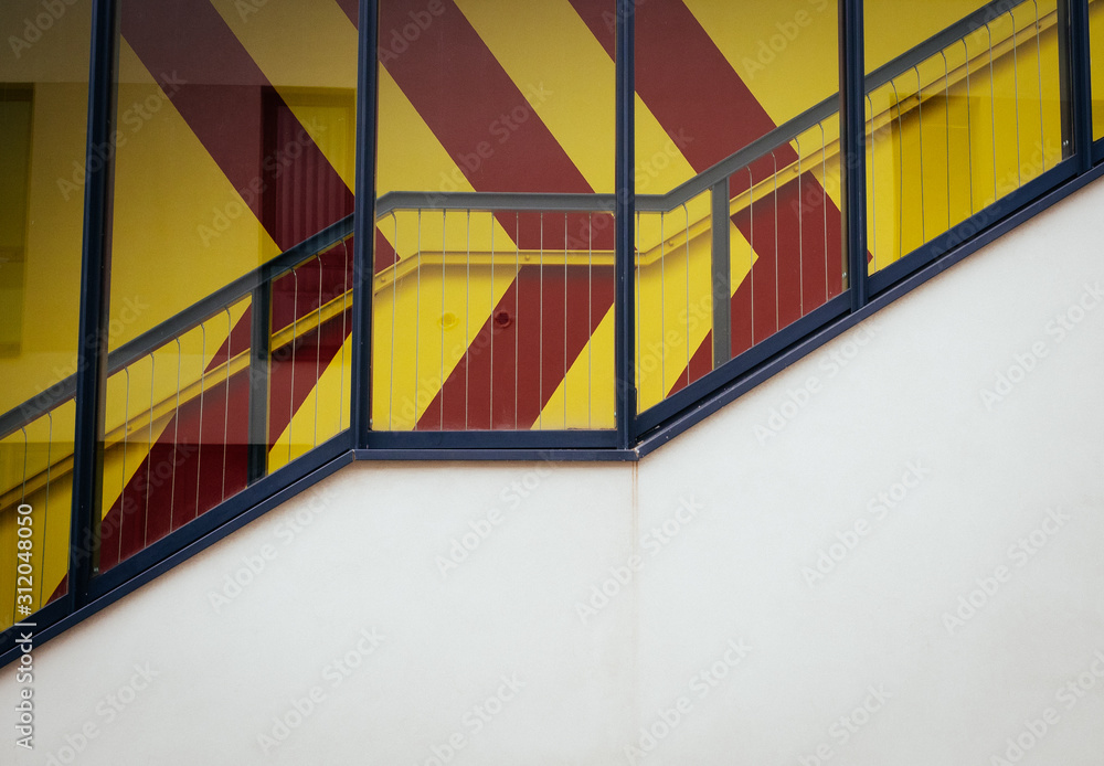 Fototapeta premium colourful staircase