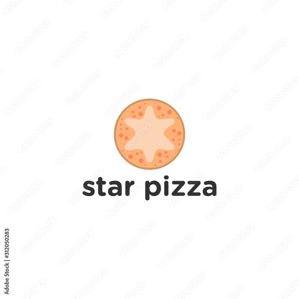 ABSTRACT PIZZA WITH STAR LOGO ICON TEMPLATE DESIGN VECTOR FOR YOUR BUSINESS ABSTRACT PIZZA WITH STAR LOGO ICON TEMPLATE DESIGN VECTOR FOR YOUR BUSINESS