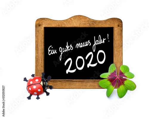 Schild Neujahr