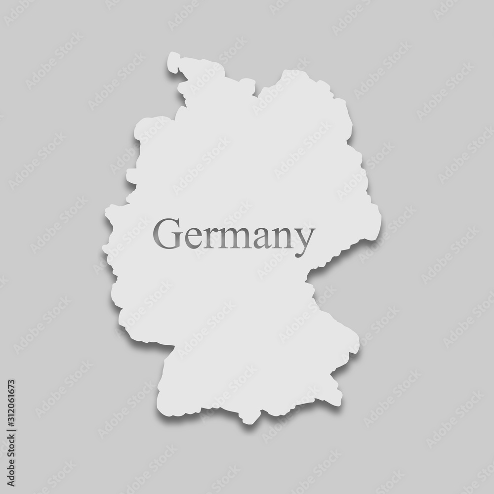 map of Germany