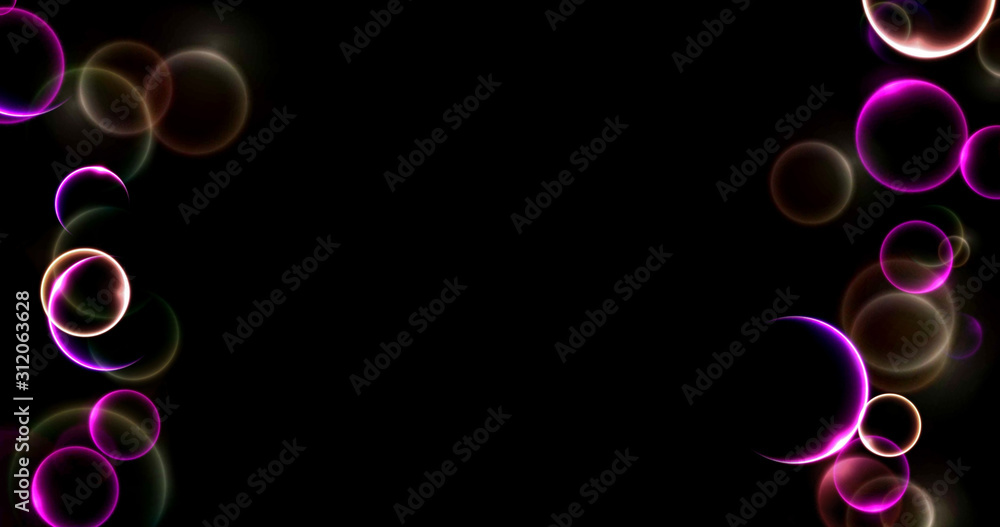 particle with black background particle with black background
