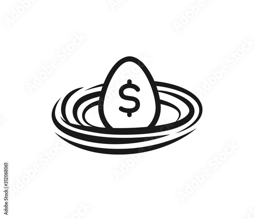 retirement nest egg, Finance Savings Icon