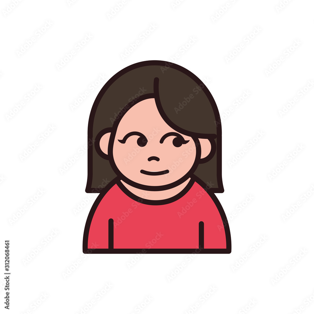 woman cartoon character portrait people woman cartoon character portrait people