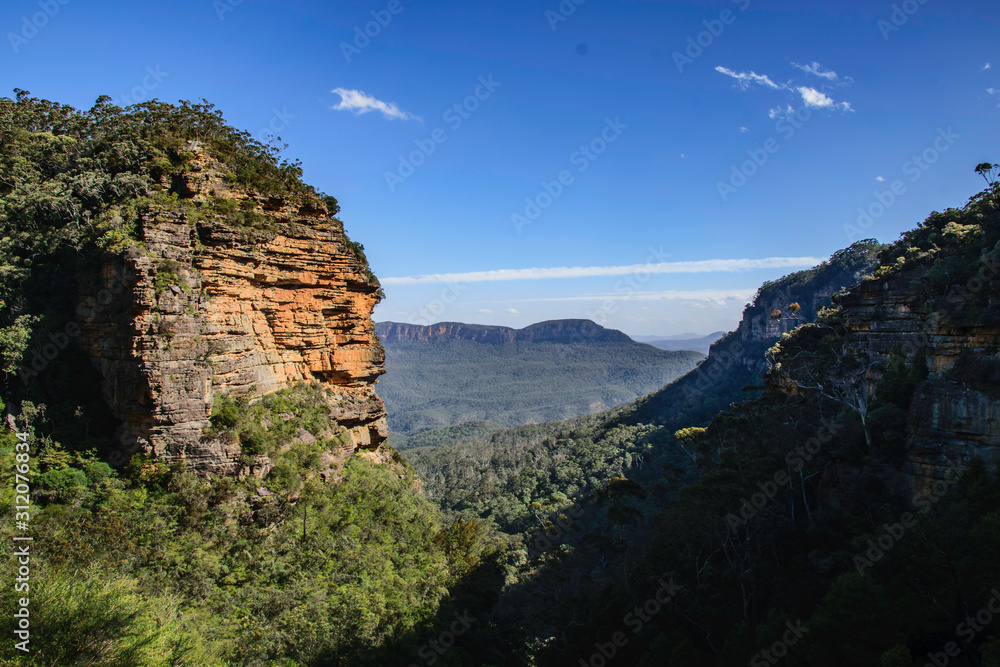 Naklejka premium Wonders of Blue Mountains