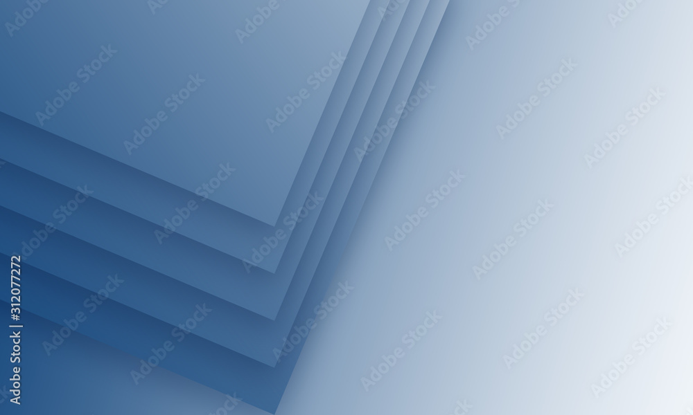 Trendy covers flat design. Simple blending overlap blue background Trendy covers flat design. Simple blending overlap blue background