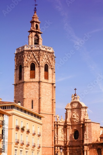 Valencia, Spain. Filtered colors style.