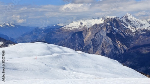 French Alps winter - Valloire