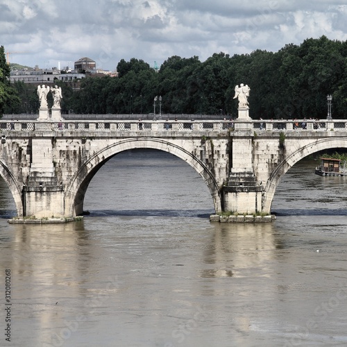 Sant Angelo Bridge, Rome - Italian landmarks