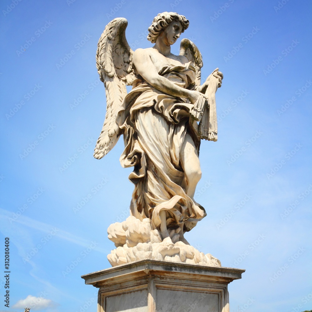 Angel in Rome - Italian landmarks