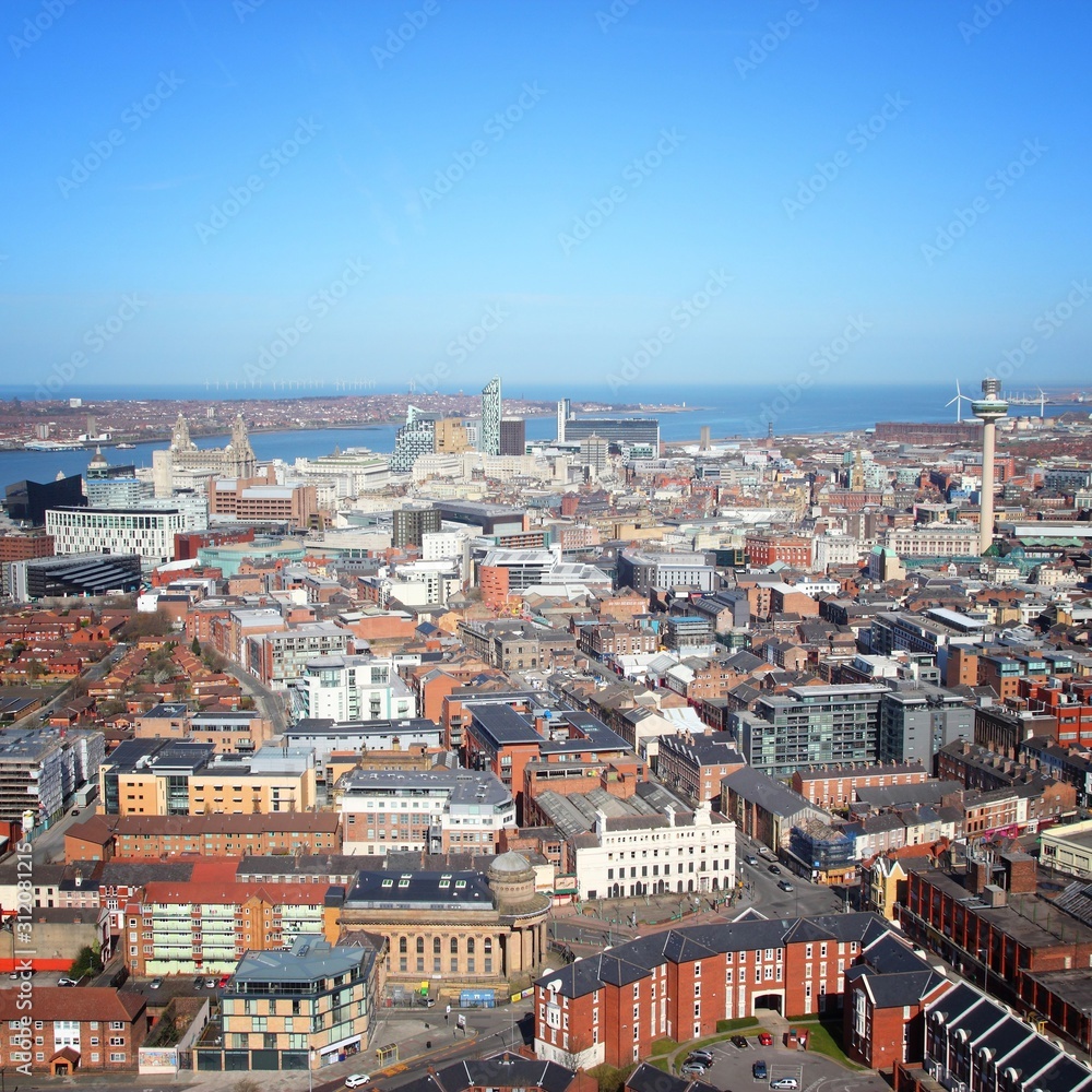 Liverpool, England - British landmarks