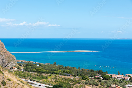 Sea and coast of Sicily