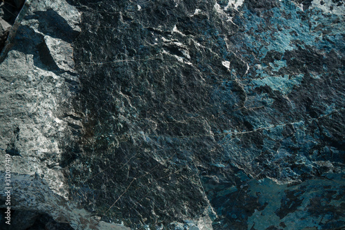 natural stone texture in blue and gray shades